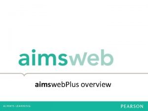 Aimsweb und Aimsweb und