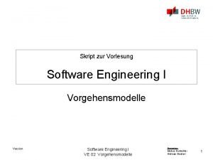Software engineering phasen