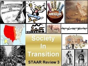 Society In Transition STAAR Review 3 Urbanization An