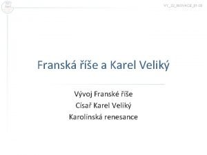 Karel veliký podpis