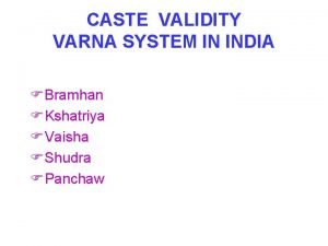 Wadwal caste Wadwal caste