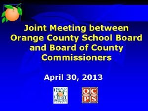 Ocps school board meeting