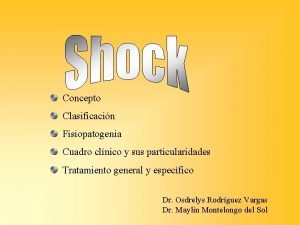 Shock hipovolemico clasificacion