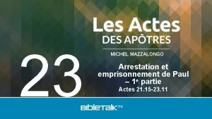 Actes 21 37-38