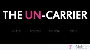 The uncarrier