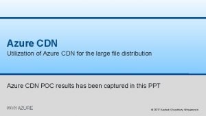Azure cdn pricing