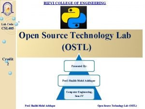 RIZVI COLLEGE OF ENGINEERING Lab Code CSL 405