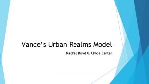 What are urban realms