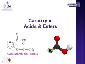 Carboxylic esters