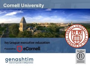 Cornell university executive education