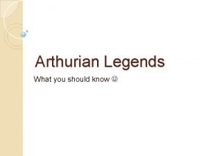 Arthurian legends cheats