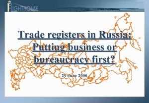 Russian commercial register