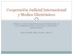 Principio concurrencia
