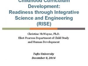 Readiness through integrative science and engineering