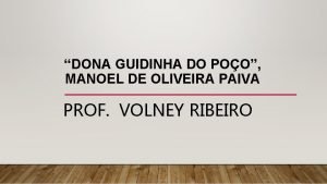 Manoel de oliveira paiva