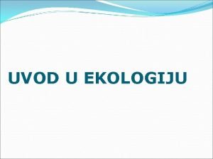 Humana ekologija