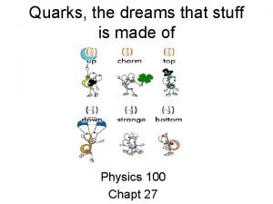 6 types of quarks