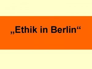 Rlp ethik berlin