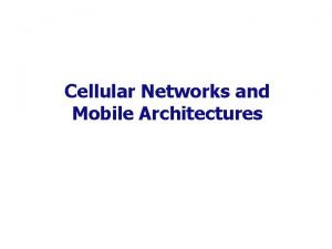 Telecommunication system architecture with diagram