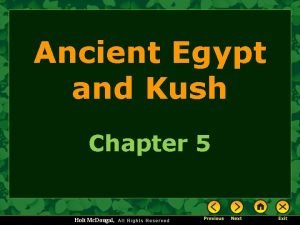 Map of egypt and kush
