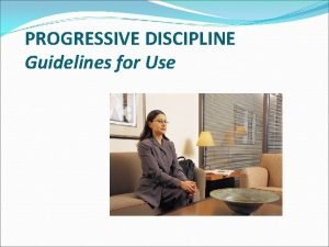 What is progressive discipline