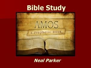 Lessons from the book of amos Lessons from the book of amos