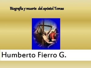 Biografia de humberto fierro