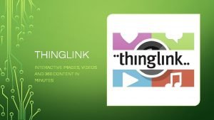 What is thinglink