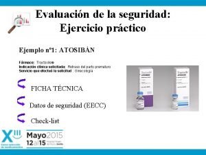 Evaluacin de la seguridad Ejercicio prctico Ejemplo n