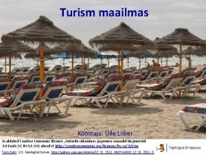 Turism maailmas Avaldatud Creative Commonsi litsentsi Autorile viitamine