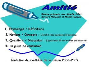 étymologie amitié