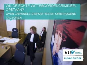 Wat is witte boorden criminaliteit