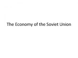 Soviet union