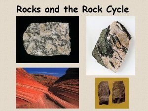 Rocks and the Rock Cycle Rock Cycle Song