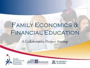 Family economics and financial education