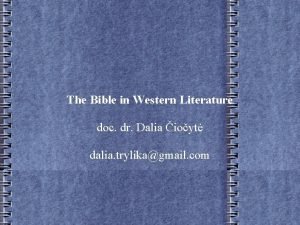 Dalia bible