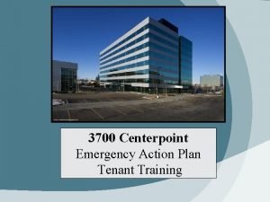 Centerpoint emergency