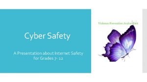 Cyber safety presentation