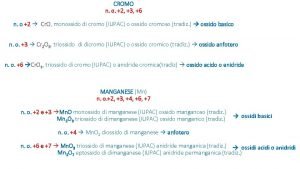 Anidride permanganica formula