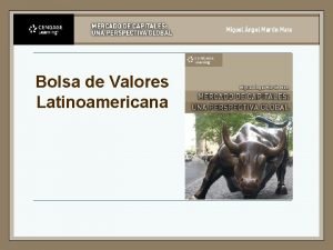 Bolsa de Valores Latinoamericana BMFBOVESPA n La ms