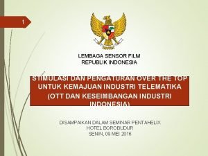 Lembaga sensor film republik indonesia