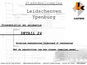 Plattegrond ypenburg