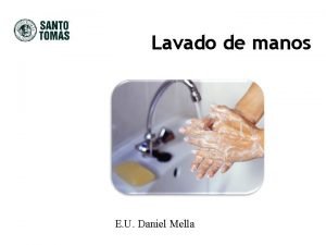 Lavado clinico de manos