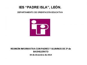 Ies padre isla león