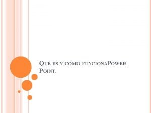 Fondo power point
