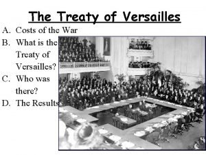 Treaty of versailles pictures