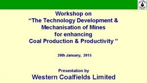 Technology development and mechanisation