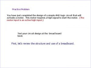 Trench breadboard