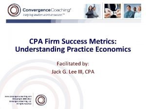 Cpa firm metrics