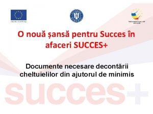 O nou ans pentru Succes n afaceri SUCCES